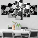 Axyaa Chess Wall Art Canvas Print Home Decor Living Room Bedroom Picture