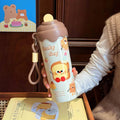 Axyaa Kawaii Ice Cream Stainless Steel Thermos - Portable Thermal Cup