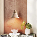 Axyaa Wabi Sabi Walnut Stone LED Pendant Light Home Decor Restaurant Clothing Store