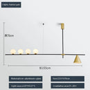 Axyaa Magic Bean Pendant Light: Luxury Nordic Style Chandelier for Home Decor