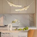 Axyaa Acrylic Feather Bird Pendant Chandelier - Modern Art Home Decoration Lighting