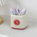Axyaa Funny Big Mouth Pen Holder | Cute Cartoon Desktop Organizer Bin