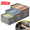 Axyaa Wardrobe Organizer: Foldable Storage Box with Handle, Steel Frame for Pants & Sweaters