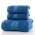Axyaa Bamboo Towel Set: 2 Hand Face Towels, 1 Big Bath Towel for Cold Feeling, Sport Use