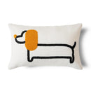 Embroidered Dog Pillowcase by Axyaa: Modern & Cute Sofa Decor