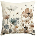Axyaa SWEET HOME Plant Flower Bird Pillowcase, Soft & Comfortable Sofa Chair Cover
