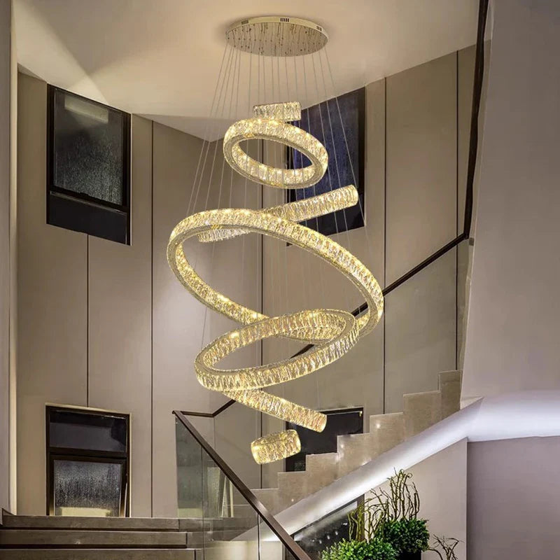 Axyaa Modern Dining Room Pendant Light Indoor LED Chandelier