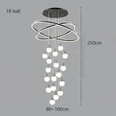 Axyaa Elegant Staircase Chandelier for Home Decoration with Indoor Ceiling Lighting