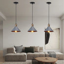 Axyaa Retro Chandelier Industrial Hanging Lamp Modern Pendant Light