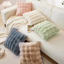 Axyaa Winter Plush Pillow Case: Nordic Home Decor Rectangle Cover