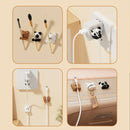Axyaa Cute Capybara Cable Clips for Desktop Wire Management