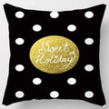 Axyaa Yellow Pink Pattern Square Pillowcase Home Decoration Cushion Cover