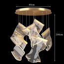 Axyaa Modern Pendant Lights Chandeliers for Indoor Dining Room and Living Room Lighting