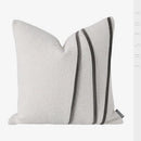 Axyaa Decorative Linen Cotton Patchwork Pillow Cover for Living Room Sofa