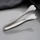 Axyaa Heart Food Tongs: Stainless Steel Cooking Tweezer for Steak, Sugar & Ice