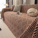 Axyaa Warm Fleece Sofa Cover: Anti-Slip, All-Inclusive, Large Blanket