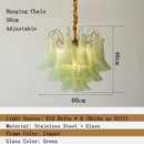 Axyaa Retro Luxury Glass Pendant Light for Living, Bedroom, Dining Room