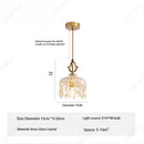 Axyaa LED European Chandelier Cream Living Room Bedroom Lighting