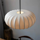 Axyaa Wabi Sabi Silk White Chandelier Pendant Light