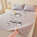 Axyaa Soybean Mattress Embroidery Series Waterproof Urine Protective Cover