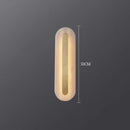 Axyaa Marble Copper Wall Lamp: Luxury Art for Hotel Bedroom, LED Indoor Lighting