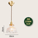 Axyaa Diamond Glass LED Pendant Lamp - Modern Nordic Hanging Lights