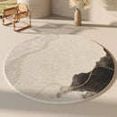 Axyaa Smudged Marble High-End Luxury Carpet: Fluffy Soft Rug for Living Room, Bedroom & More