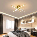 Axyaa LED Chandelier with Remote Control - Modern Living Room Bedroom Lighting