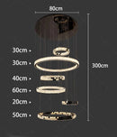 Axyaa Crystal Chandeliers: Modern LED Ceiling Hanging Lights for Living Room