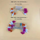 Axyaa Halloween Decorative Lights: Pumpkin Bat Ghost Indoor String Lights for Home Courtyard