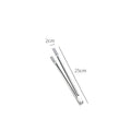 Axyaa Stainless Steel Barbecue Tongs for Food & Ice-Cubes, Restaurant Buffet Tool
