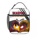 Axyaa Deadpool & Wolverine Insulated Lunch Bag - Portable Thermal Cooler