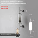 Modern Nordic Minimalist Iron Glass Ball Wall Lamp for Hotel Bedside, Axyaa Gold Design Led Wall Light