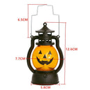Axyaa Halloween LED Pumpkin Ghost Lantern Scary Candle Light Decoration