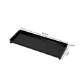 Axyaa Desktop Organizer with Stackable Shelving and Two Storage Trays
