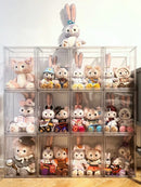Axyaa Acrylic Doll Storage Display Cabinet for Children's Plush Toys