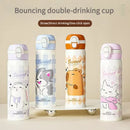 Axyaa Stainless Steel Insulated Straw Cup for Kids and Women in Large Capacity