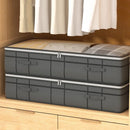 Axyaa Under Bed Storage Bag: Foldable Quilt & Clothes Organizer.