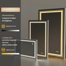 Axyaa LED Anti-Fog Wall Mounted Bathroom Mirror with 3-Colour Dimmable Front & Backlight