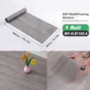Axyaa Wood Grain Peel and Stick Flooring Tiles, Removable Sticker, 118'' X 15.7''