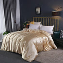 Mulberry Silk King Duvet Cover by Axyaa: Luxuriously Smooth & Soft Comforter Cover