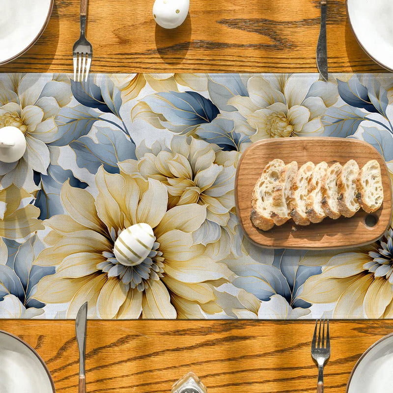 Axyaa Branches Table Runner: Elegant Home Decor for Dining, Wedding & Party Tables