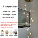 Axyaa Luxury Crystal Chandelier for Living Room and Bedroom Lighting