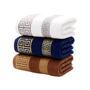 Axyaa White Cotton Hotel Bath Towels Set - Soft, Absorbent, Quick-Dry