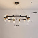 Axyaa Modern LED Ceiling Lamp Chandelier for Bedroom and Dining Room