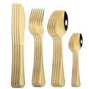 Axyaa Stainless Steel 16pcs Cutlery Set for Kitchen, Home, Restaurant
