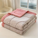Axyaa Floral Lightweight Summer Quilt - Ultra-Fine Fiber Filling, High-Quality Fabric