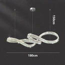 Axyaa Crystal Chandelier Pendant Light for Living and Dining Room