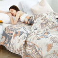 Axyaa Cotton Air-conditioning Bedspread Comforter for Twin Queen Size Bed