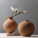 Axyaa Ceramic Vases and Stylish Flower Arrangement Decor - Modern Minimalist Creative Items